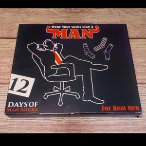 NIB - 12 Days Of Man Socks